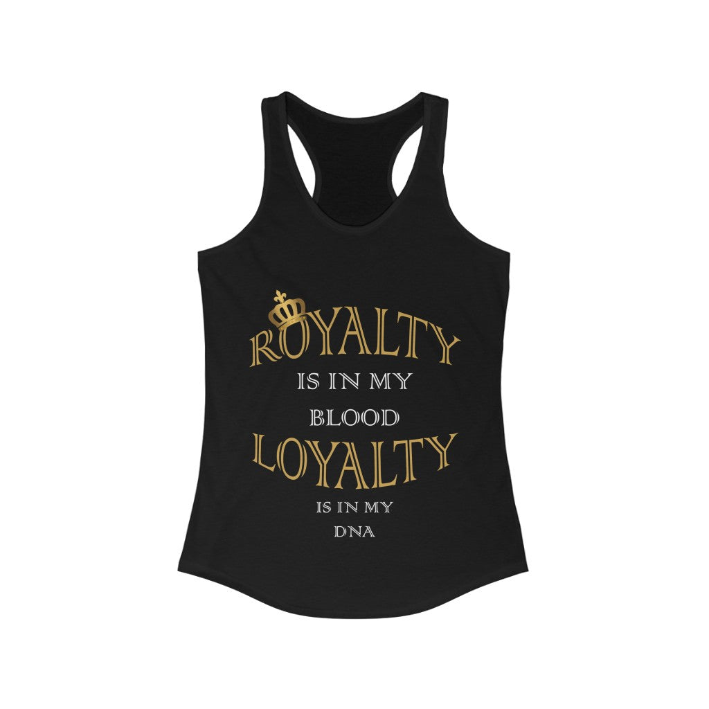 Womens Loyalty Racerback Tank