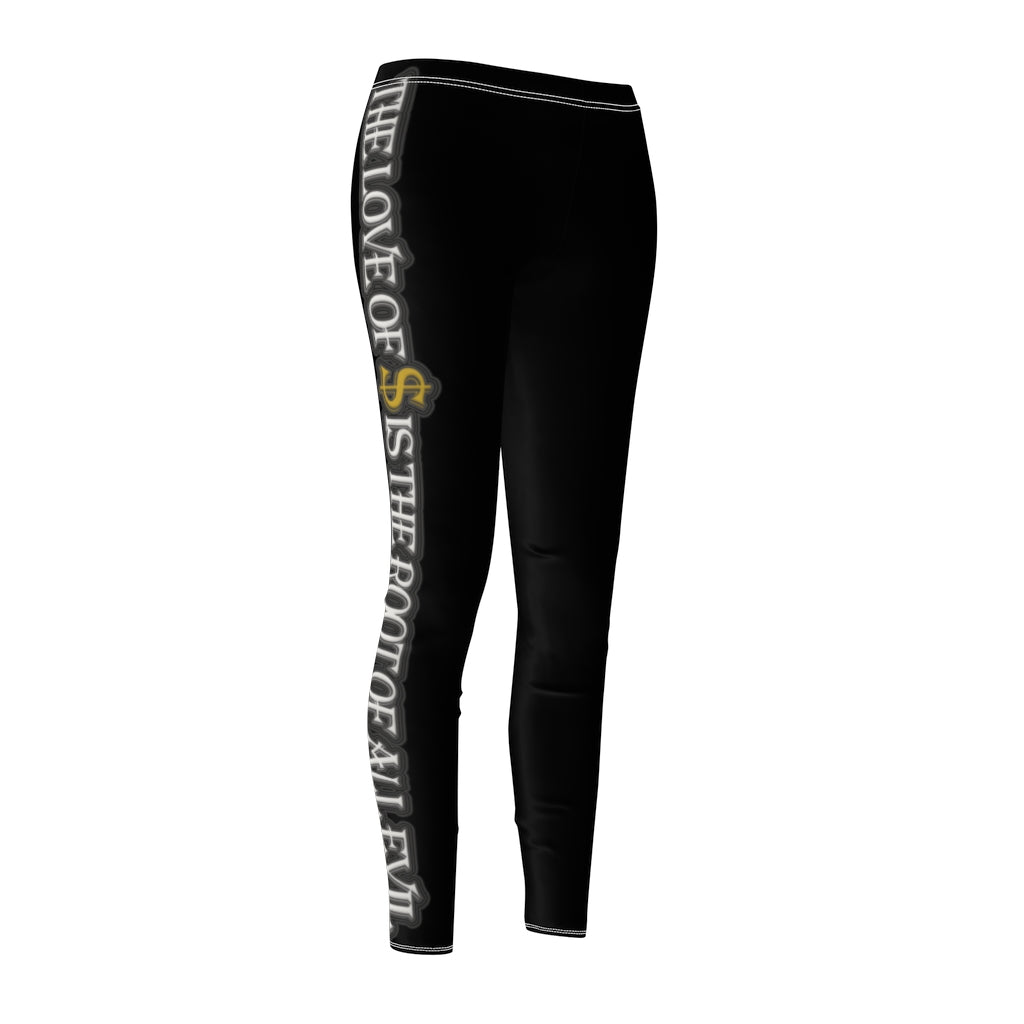 Women Leggings (Love of Money) Black