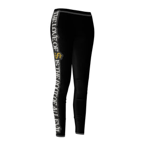Women Leggings (Love of Money) Black