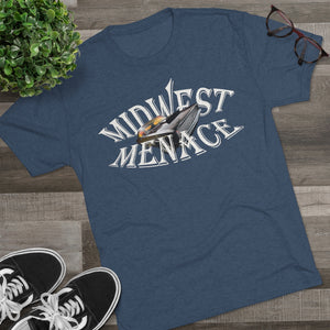 Midwest Menace Men's Tri-Blend Crew Tee