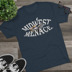 Midwest Menace Men's Tri-Blend Crew Tee