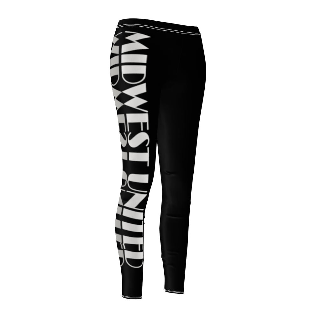 Midwest United  Black Leggings womens